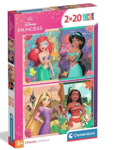 PUZZLE 2X20 DISNEY PRINCESS