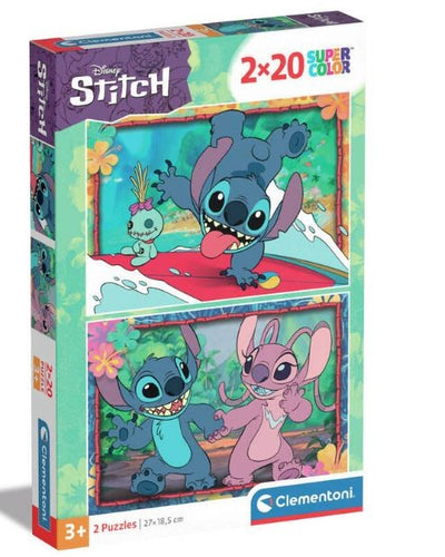 PUZZLE 2X20 DISNEY STITCH