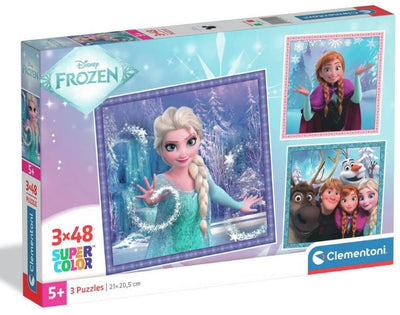 PUZZLE 3X48 FROZEN