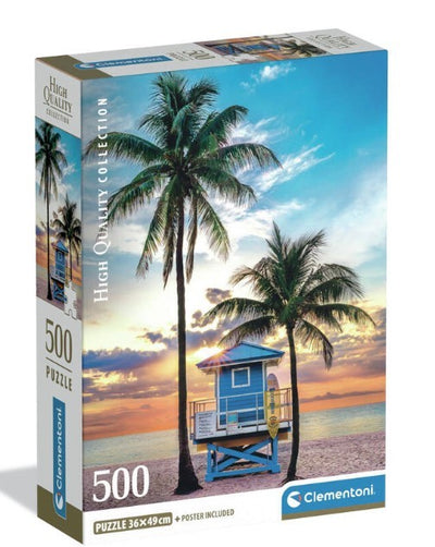 PUZZLE 500 PIEZAS MIAMI BEACH FLORIDA