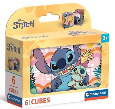 PUZZLE CUBO 6 PIEZAS - STITCH