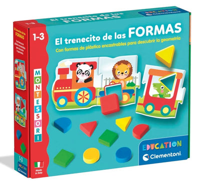 Montessori - El tren de las formas