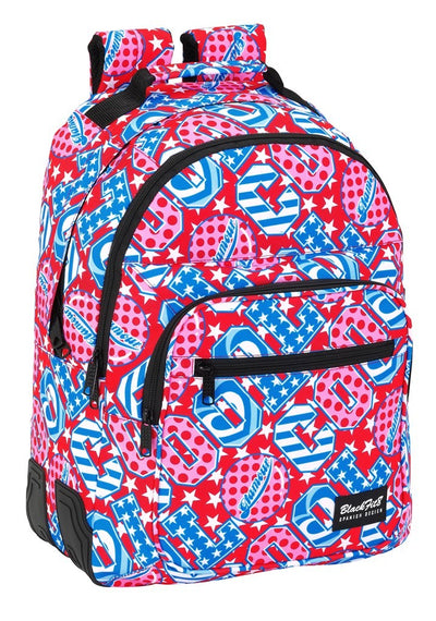 MOCHILA DOBLE ADAPT.CARRO BLACKFIT8 SWEE