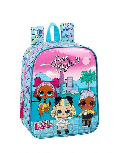 MOCHILA GUARDERIA ADAPT.CARRO LOL SURPRI
