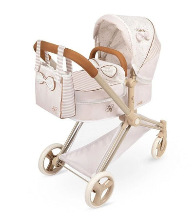 Coche de muñeca 3x1 plegable - NOVEDAD, para muñecas de hasta 50 cm.