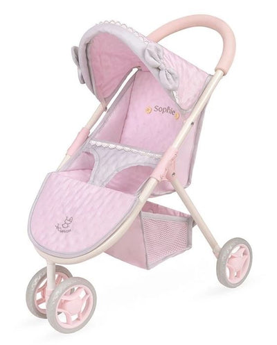 Silla de muñeca 3 ruedas - para muñecas de hasta 50 cm.