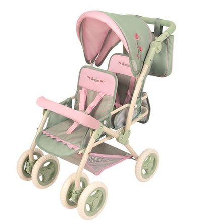 Silla gemelar plegable  para muñecas de hasta 52 cm.