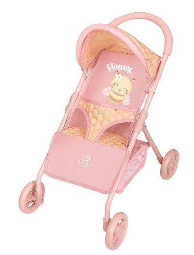 Silla de muñeca 4 ruedas - para muñecas de hasta 50 cm.