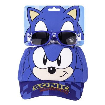 SONIC GORRA SET GAFAS DE SOL