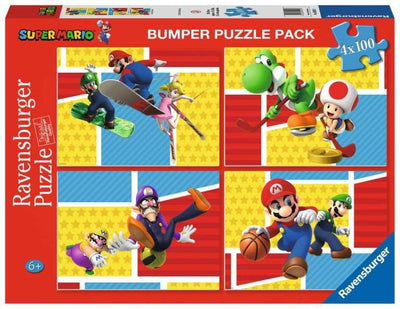 Super Mario puzzle 4x100