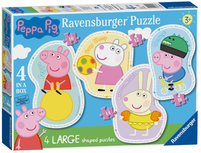 Peppa Pig - 4 shaped puzzle