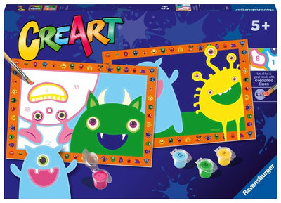 CreArt Serie Junior: 2 x Monsters