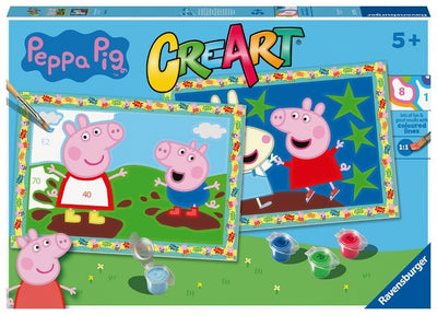 CreArt Serie Junior: 2 x Peppa Pig