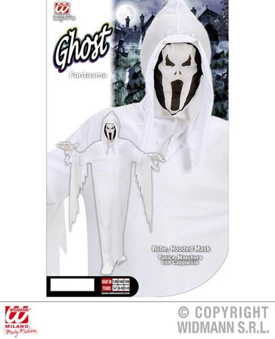 FANTASMA (TÚNICA, MÁSCARA CON CAPUCHA)