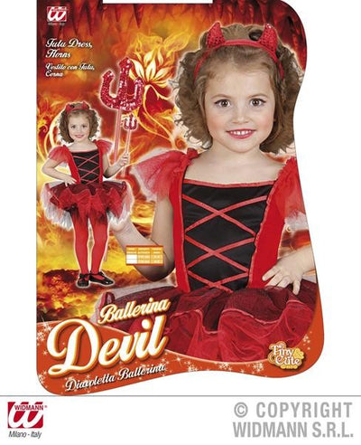 DIABLITA BAILARINA(VESTIDO CON TUTU,CUERNOS)