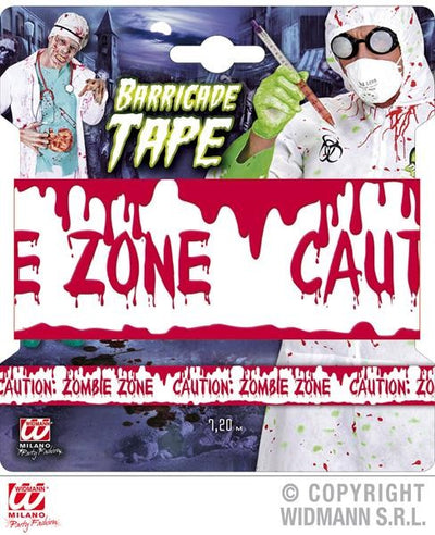 CINTA CAUTION ZOMBIE ZONE 7,20M