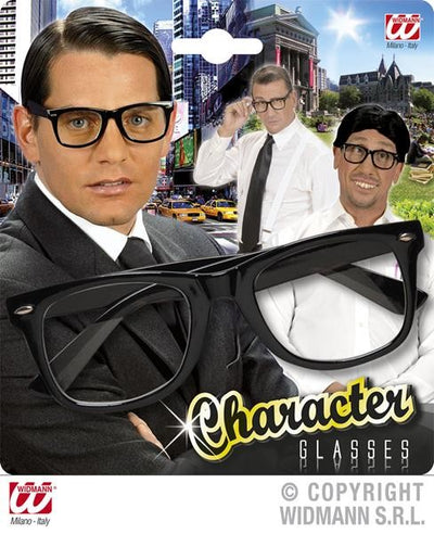 "GAFAS PERSONAJES" CON LENTES TRANSPARENTES