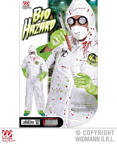 DR.TOXIC (BATA, MÁSCARA,GUANTES DE LATICE)