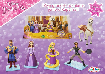 SET DE FIGURAS RAPUNZEL