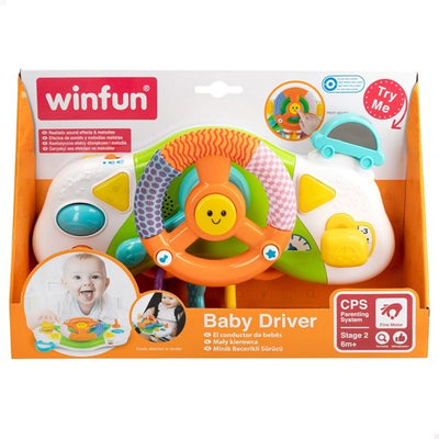 WINFUN-SIMULADOR COCHE PARA CARRITO BEBE +3M