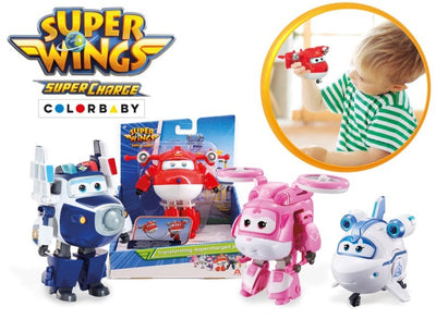 SUPER WINGS - FIGURA TRANSFORMING 3/S