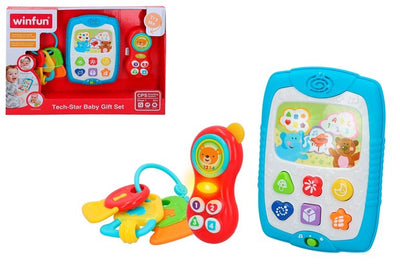 WINFUN-SET TABLETA + ACC BEBE 3M+