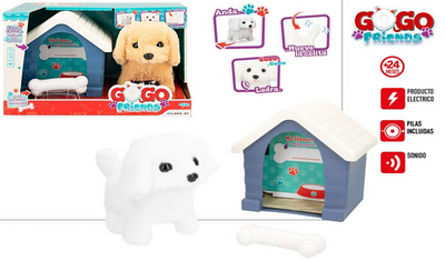 GoGo Friends Caseta con Mascota de Peluche Electrónica y Accesorios +24 Meses