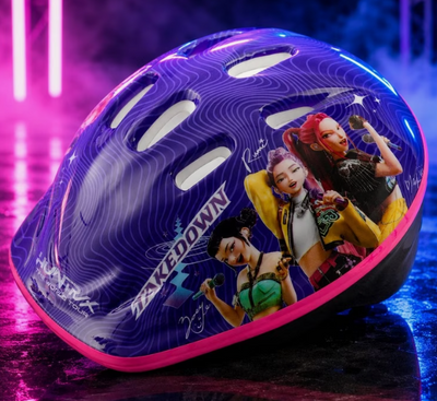 KPOP DEMON HUNTERS-CASCO SEGURIDAD INFANTIL 48-52 CM