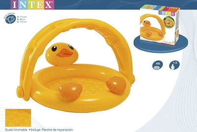 PISCINA BEBE DUCKY FRIEND 117X112X69 CM / EDAD 1-3