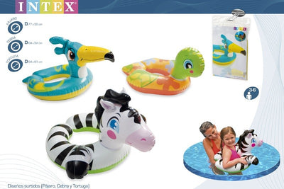 FLOTADOR HINCHABLE ANIMALES 66CM.