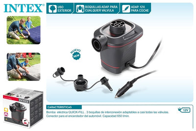 BOMBA ELECTRICA QUICK FILL 12V