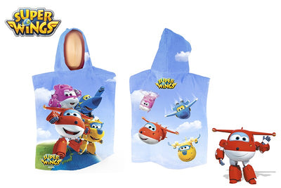 PONCHO ALGODON 50X115CM SUPERWINGS