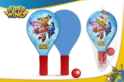SET PALAS PLAYA MADERA C/MANGO ESPUMA SUPERWINGS