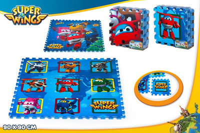 ALFOMBRA PUZZLE EVA 90X90CM SUPERWINGS