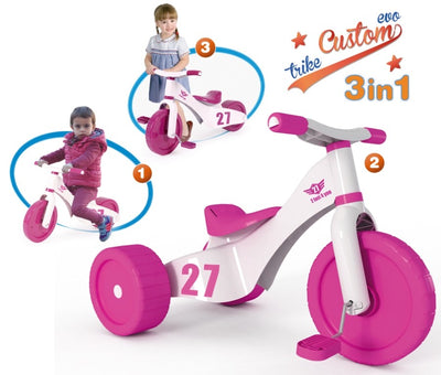 EVO TRIKE 3 EN 1 ROSA