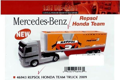 CAMION 1:87 MERCEDES HONDA