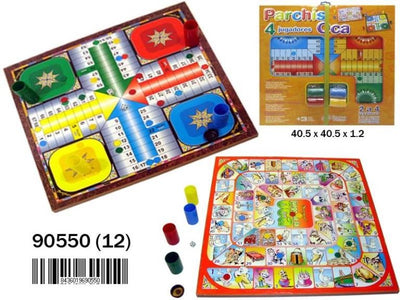 TABLERO GRANDE PARCHIS 4 Y OCA