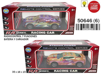 COCHE METAL 21CM 2 COLORES