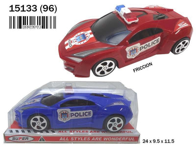 BURBUJA COCHE POLICIA FRICCION