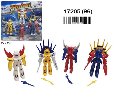 BLISTER 4 ROBOTS