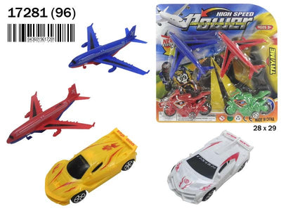 BLISTER VEHICULOS 2 SURTIDOS