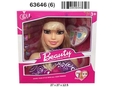 BUSTO ACCESORIOS CON MAQUILLAJE