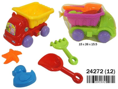 RED CAMION PLAYA ACC. 5 PIEZAS
