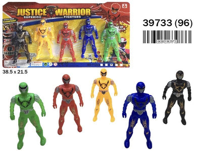 BLISTER 5 GUERREROS