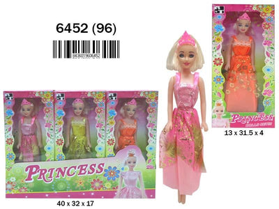 MUÑECA PRINCESA CAJA
