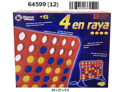 JUEGO 4 EN RAYA