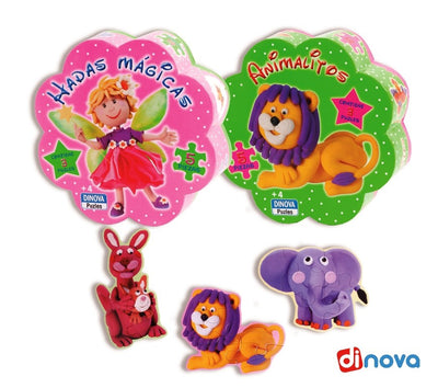 *PUZZLES PREESCOLAR HADAS MAGICAS/ANIMALITOS