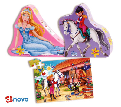 *PUZLES FANTASTICOS PRINCESAS/PONI