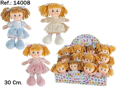 MUÑECA CORAL 3 SURT. 30CM