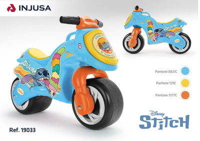 INJUSA CORREPASILLOS MOTO NEOX DISNEY STITCH